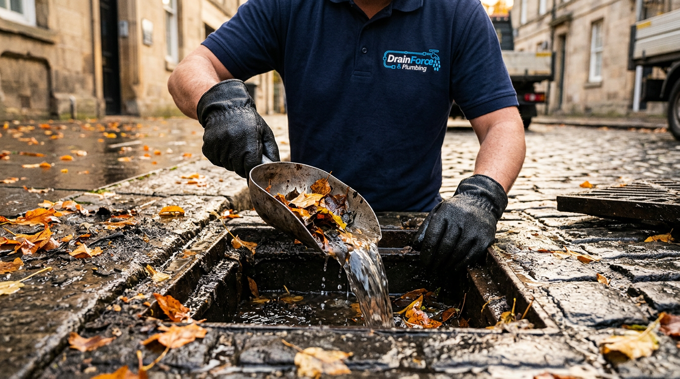 Blocked Gullies - Drain Force & Plumbing