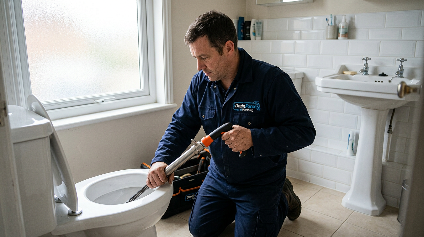 Blocked Toilets - Drain Force & Plumbing
