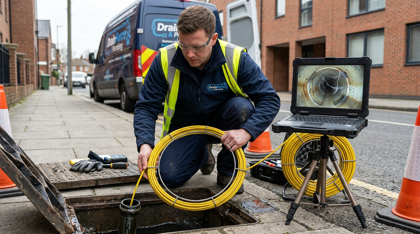 CCTV Drain Surveys - Drain Force & Plumbing