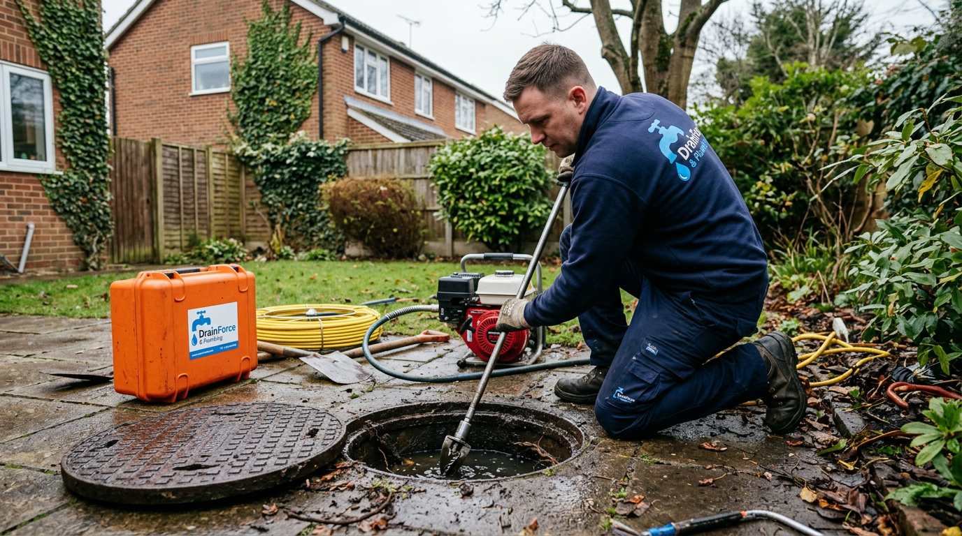 Root Removal - Drain Force & Plumbing
